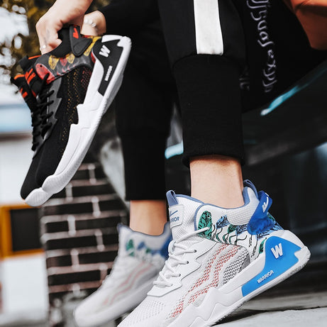 Men's Breathable Basketball Sports Shoes