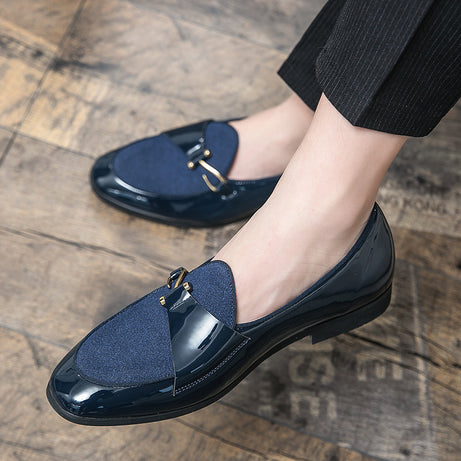 Men's Leather Personalized Trend Casual Shoes