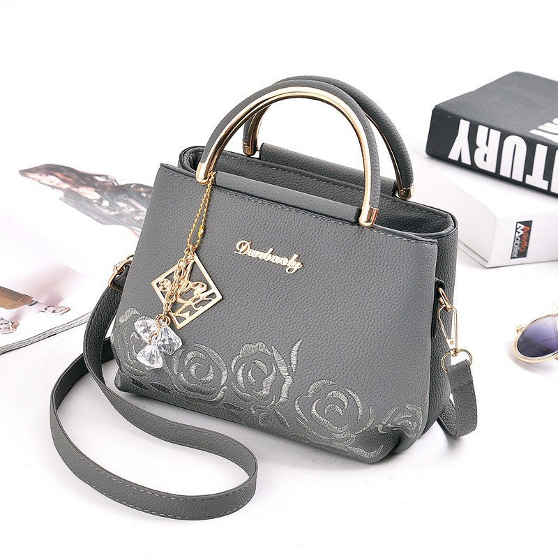 Women's Fashion Embroidered Shoulder Bag
