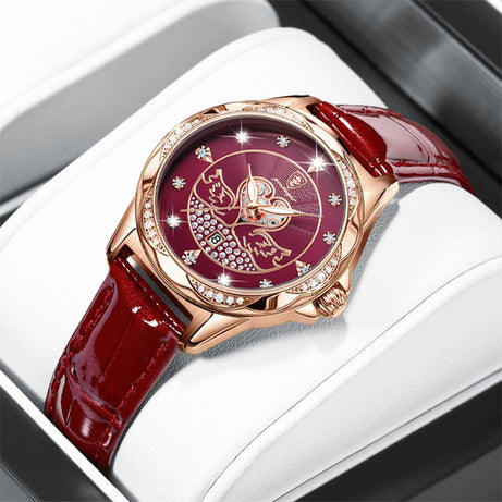 Women's Waterproof Luminous Calendar Quartz Watch