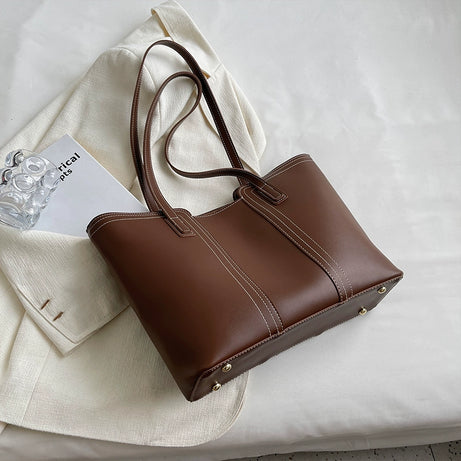 Women's Leather Large Shoulder Bag
