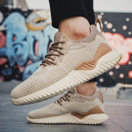 Men's Thick-soled Lightweight Running Shoes