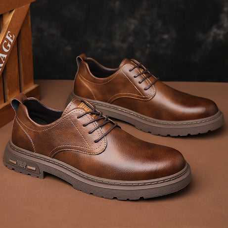 Men's Soft Leather Casual Oxford Shoes