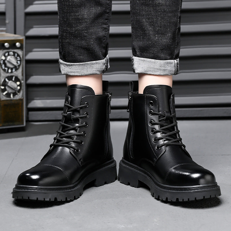 Men's Leather Martin Boots