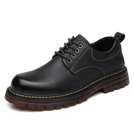 Men's Leather Martin Boots British Style Casual Shoes