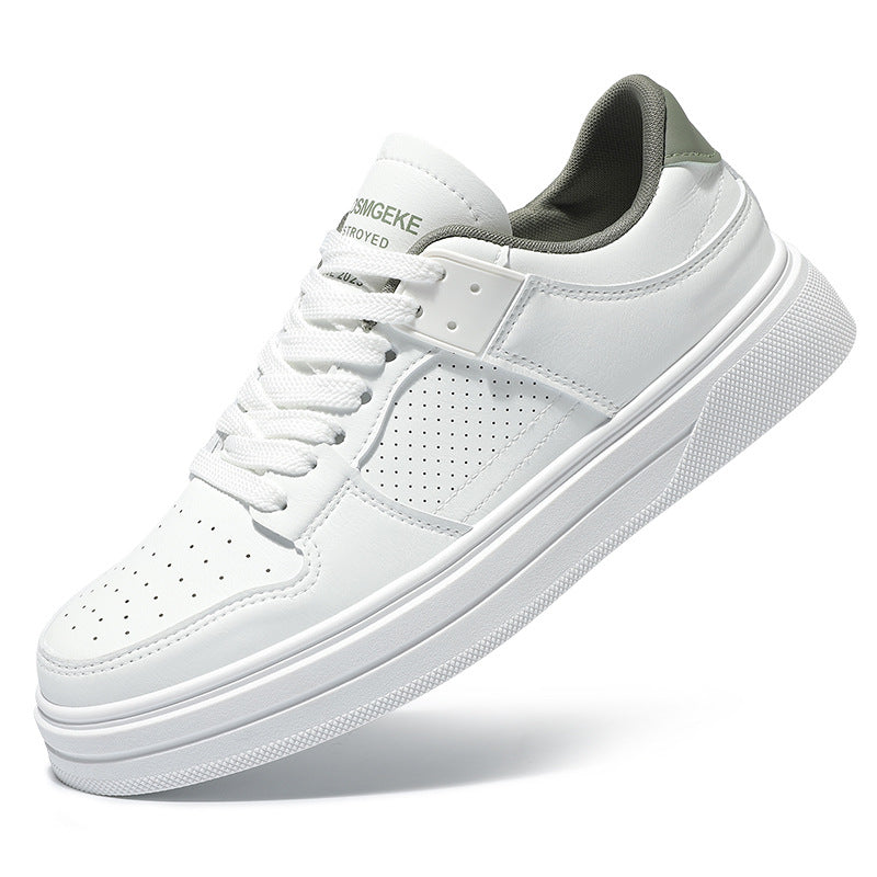 Men's Trendy Leather Casual Sneakers