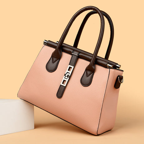 Women's Leather Versatile Trendy Handbag