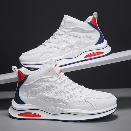 Men's Breathable High-Top Running Shoes