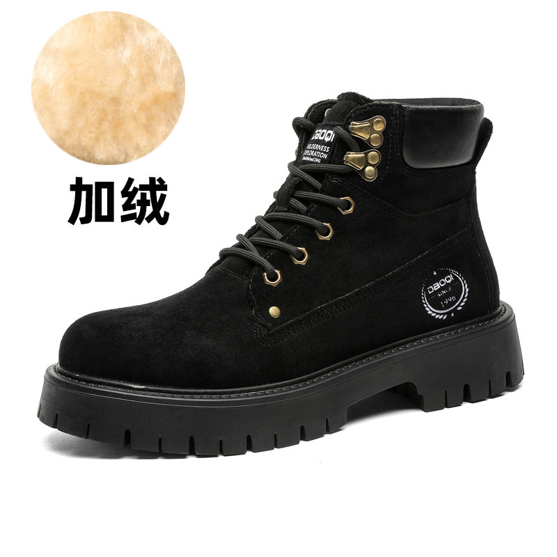 Men's British Style Trend Martin Boots