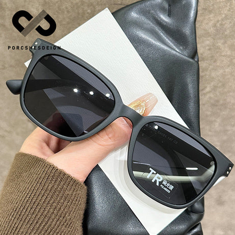 Women's Large Frame Polarized UV-proof Sunglasses