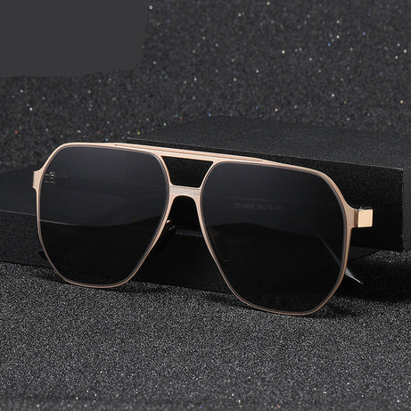 Men's Large-frame Trend UV-proof Sunglasses