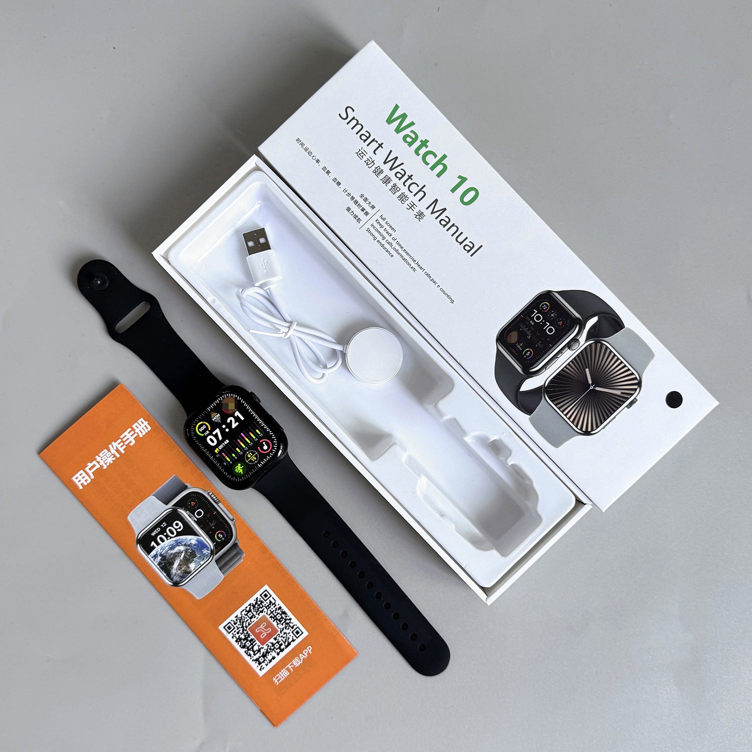 Non-invasive C900W Blood Sugar Automatic Smart Watch