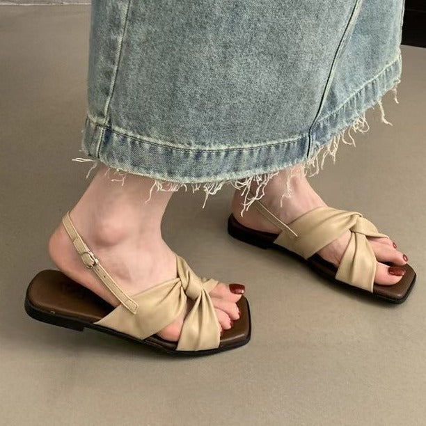 Women's Butterfly-knot Open Toe Sweet Sandals