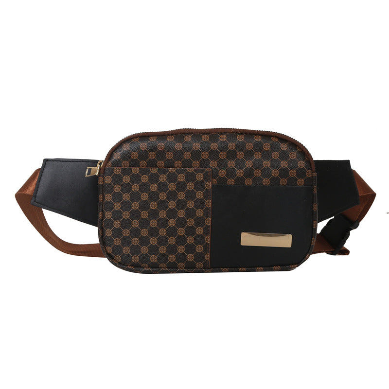 Women's Leather Crossbody Trendy Chest Bag