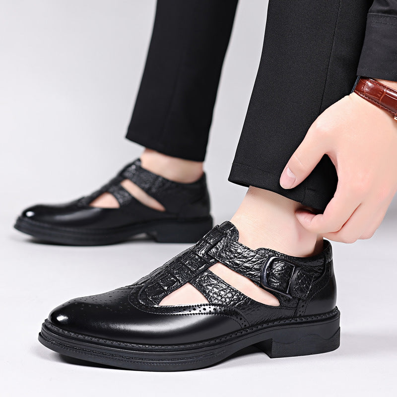 Men's Cowhide Leather Brock Sandals