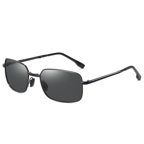 Men's Metal Color-changing Folding Sunglasses