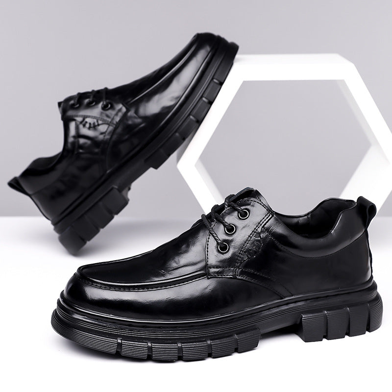 Men's Leather British Style Casual Shoes