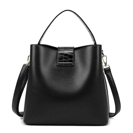 Women's Leather Large Shoulder HandBag