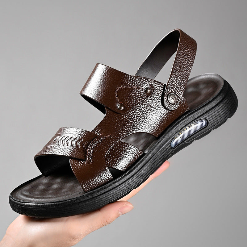 Men's Leather Breathable Cool Sandals