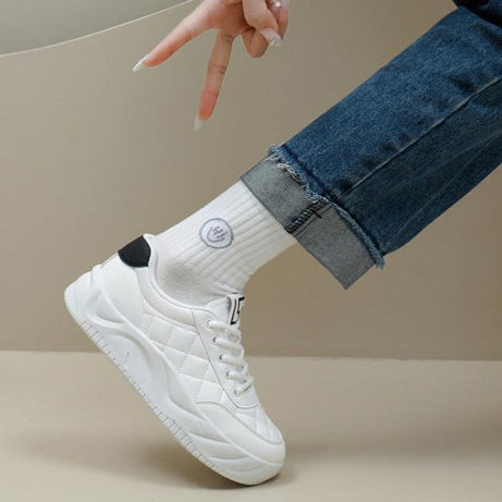 Women's Fashion Platform Casual Sneakers (In Stock)
