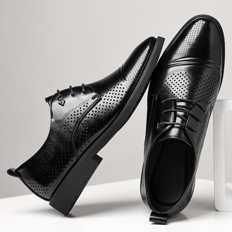 Men's Leather Fashion Trendy Outdoor Casual Shoes