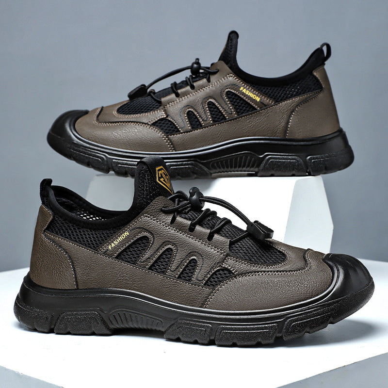 Men's Hollow Breathable Outdoor Hiking Shoes