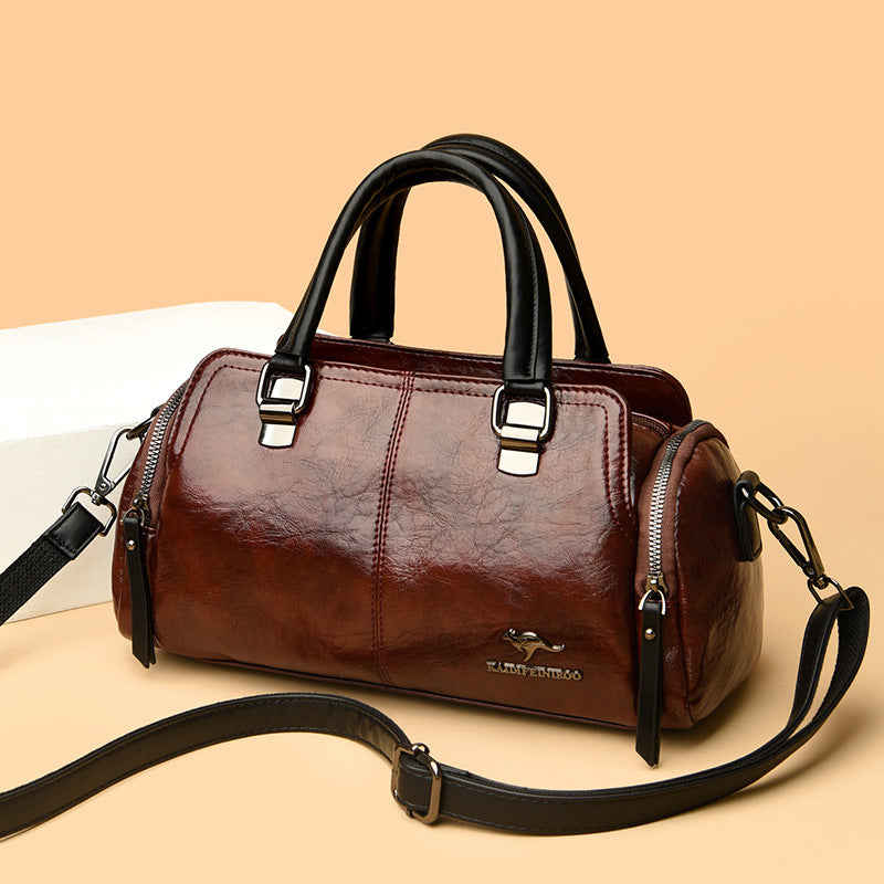 Women's Leather Retro Stylish Handbag