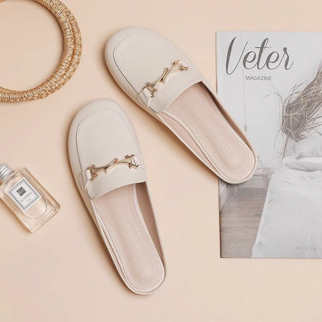 Women's Lazy Flat-Bottomed Comfortable Slippers