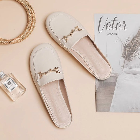 Women's Lazy Flat-Bottomed Comfortable Slippers