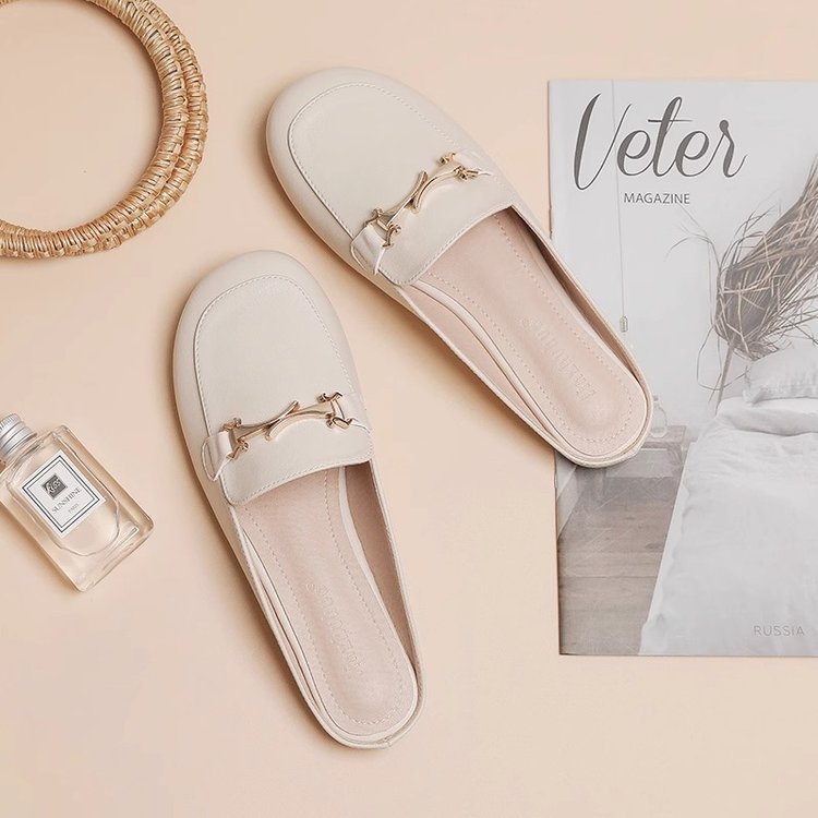 Women's Lazy Flat-Bottomed Comfortable Slippers