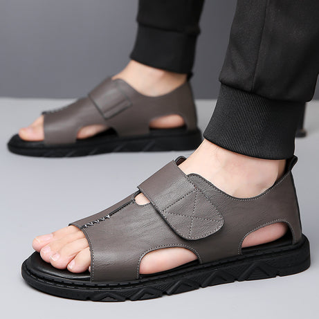 Men's Breathable Leather Sandals