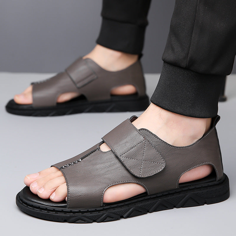 Men's Breathable Leather Sandals