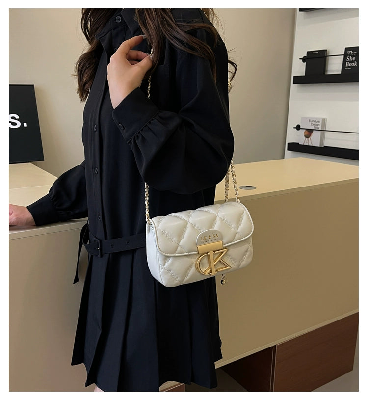 Women's Stylish Rhombus Chain Bag