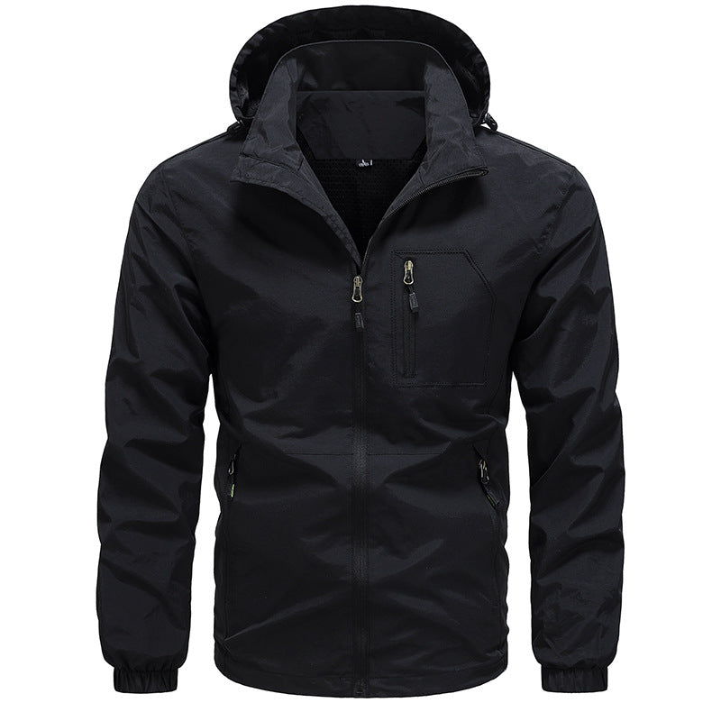 Men's Stylish Windproof Hooded Winter Jacket (In Stock)