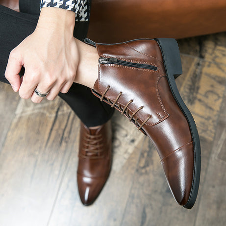 Men's Fashion British Style Martin Boots