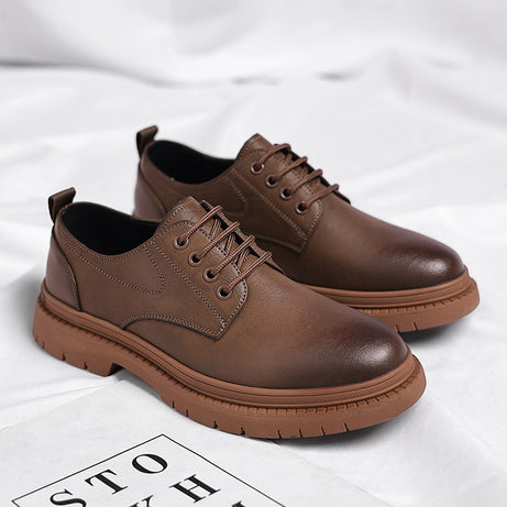 Men's Leather Business Retro Casual Shoes