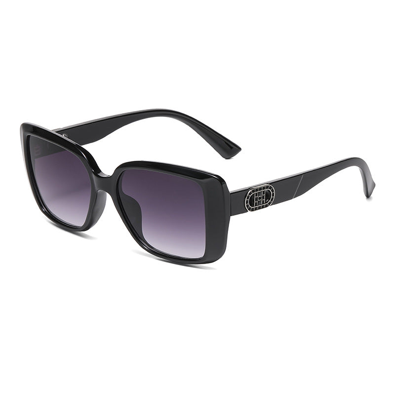 Women's Fashion Large Frame High-End Sunglasses