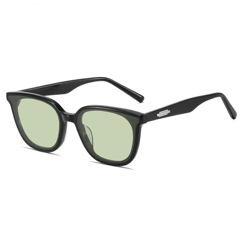 Men's High-End Large Frame Round Sunglasses