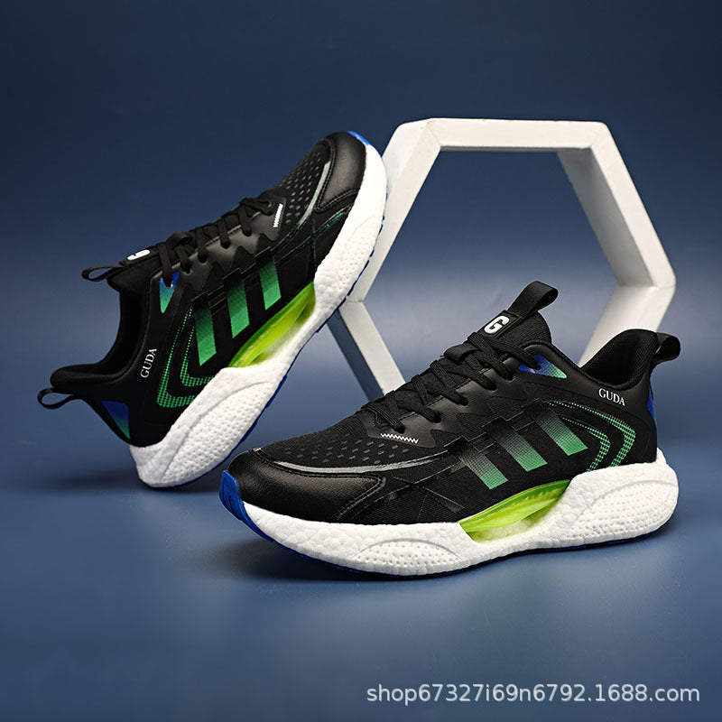 Men's Flying Woven Mesh Breathable Running Shoes