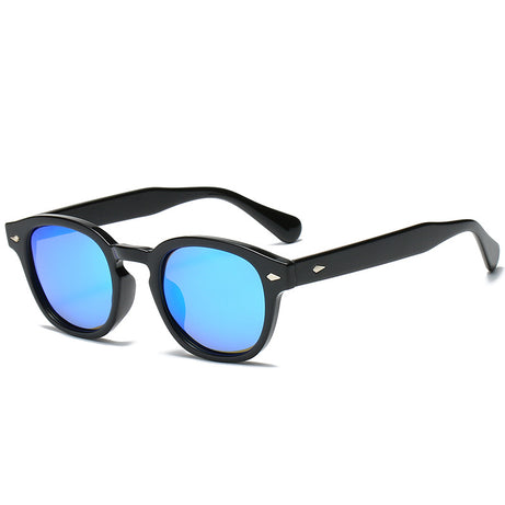 Women's Decorative glass Semi Round Sunglasses