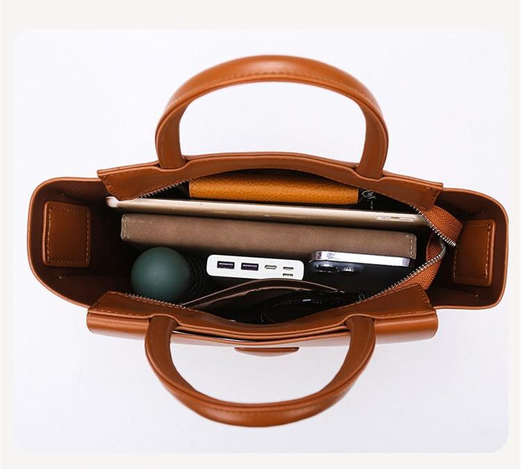 Women's Leather Stylish Casual Handbag