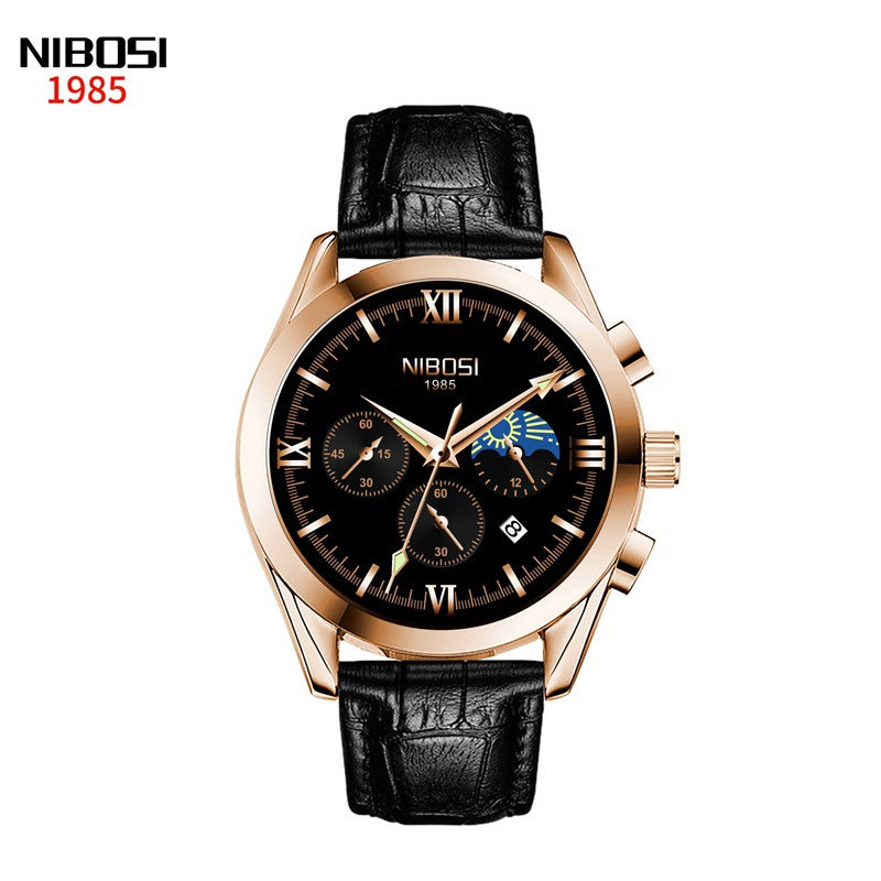 Men's Multi-functional Authorized Watch