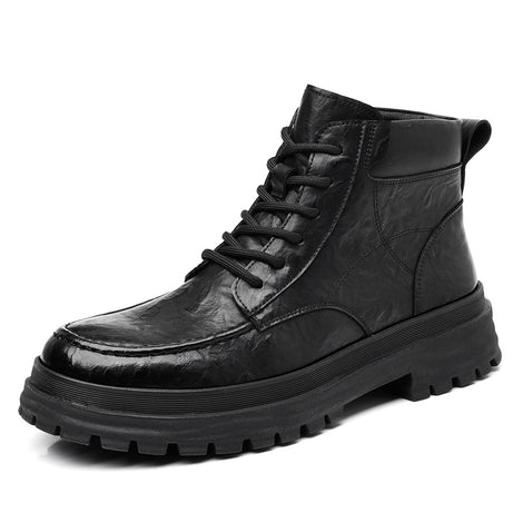 Men's Leather Martin Boots Casual Shoes