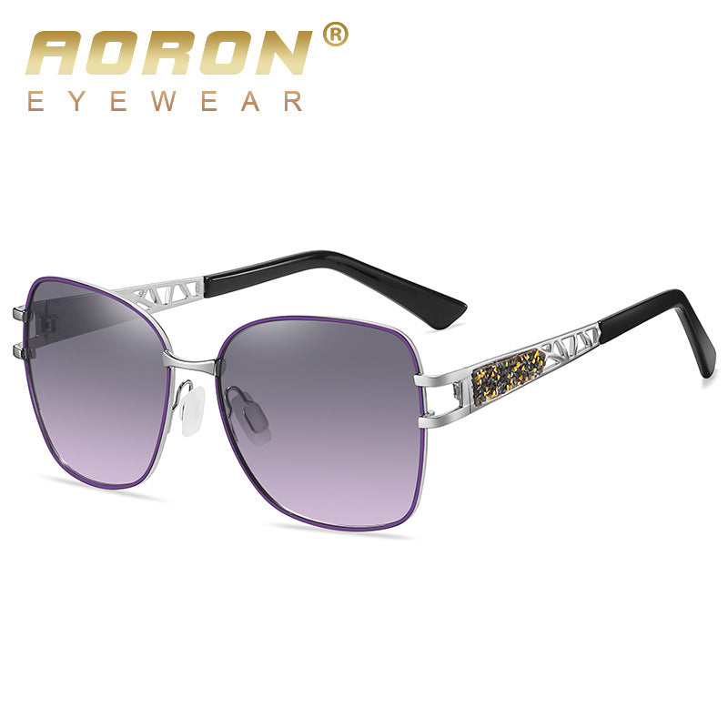 Men's Fashionable Metal Polarized Sunglasses