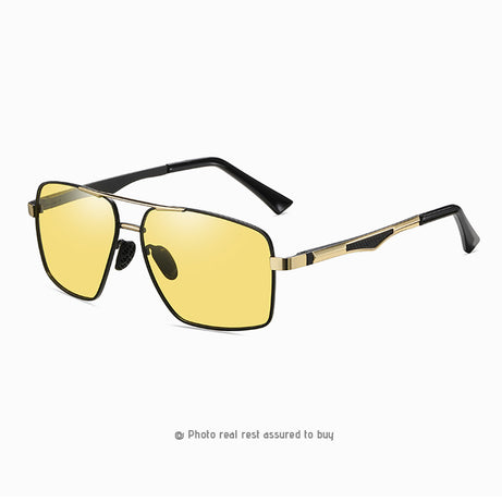 Men's Color-changing Night Vision Driving Sunglasses