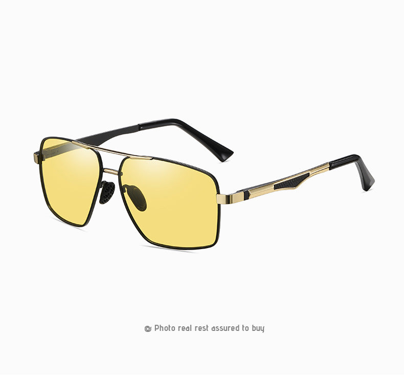 Men's Color-changing Night Vision Driving Sunglasses