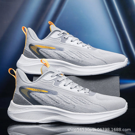 Men's Breathable Mesh Fly Weaving Casual Shoes