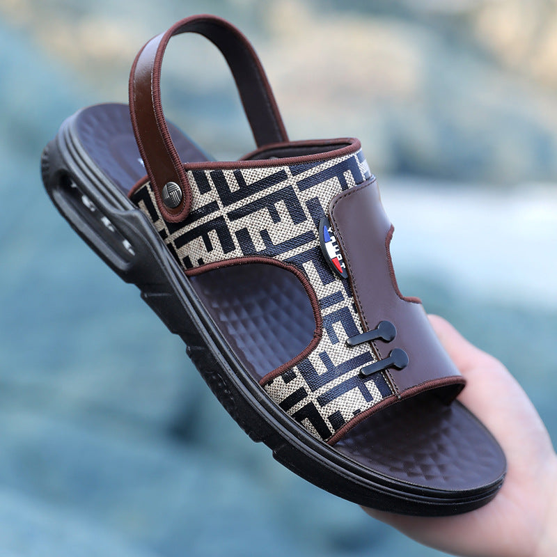 Men's Leather Breathable New Trendy Sandals