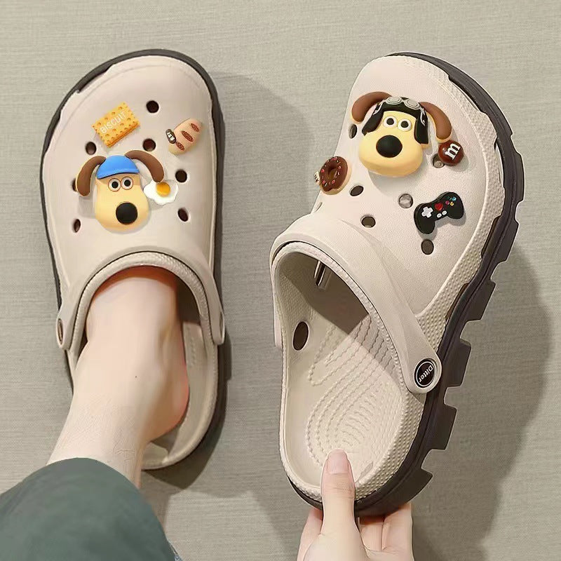 Men's Lightweight Trendy Thick-Soled Slippers