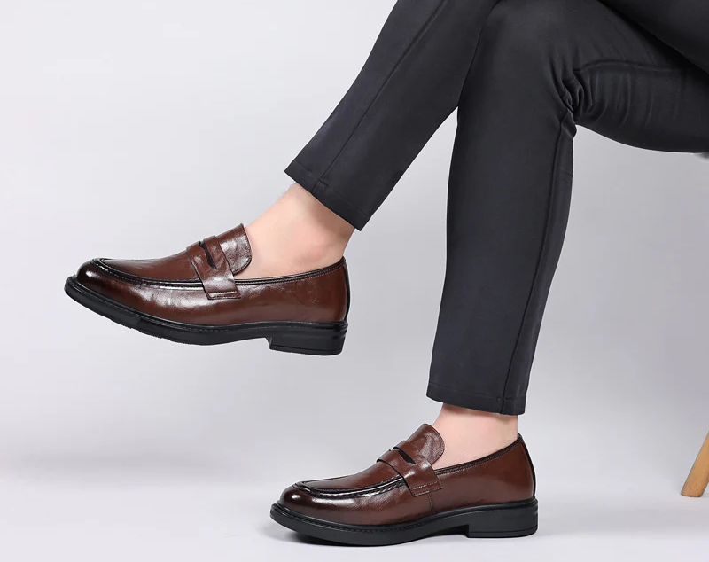 Men's Leather Casual Shoes